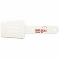 White Plastic Serrated All Purpose Server